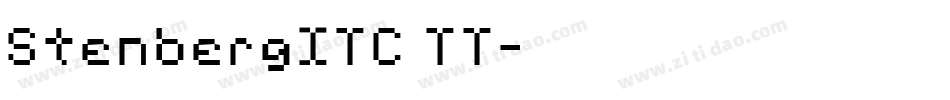 StenbergITC TT字体转换